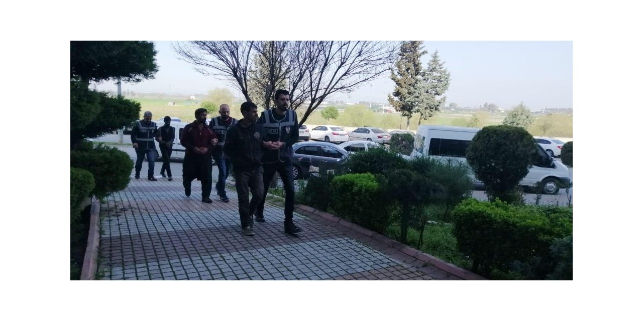 37 bin liralık kablo çalan 3 zanlı tutuklandı