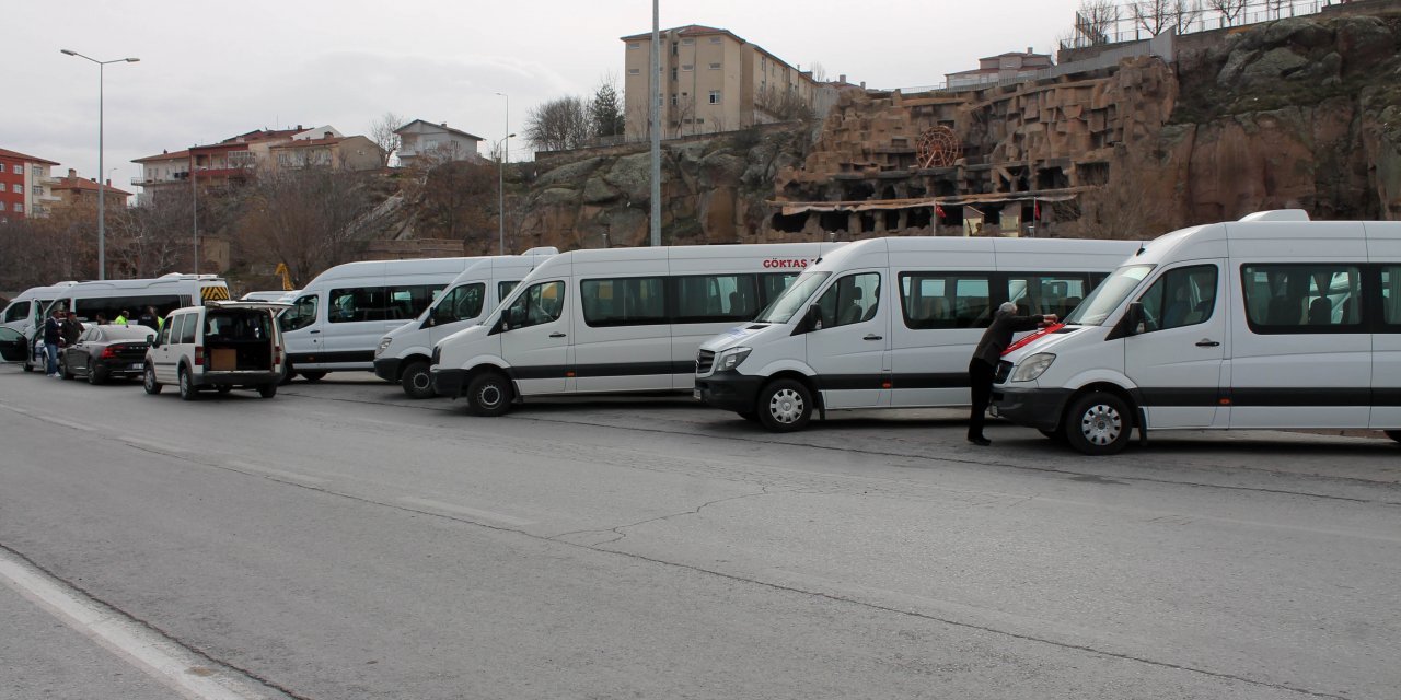İncesu’da toplu taşıma araçları ilaçlanıyor