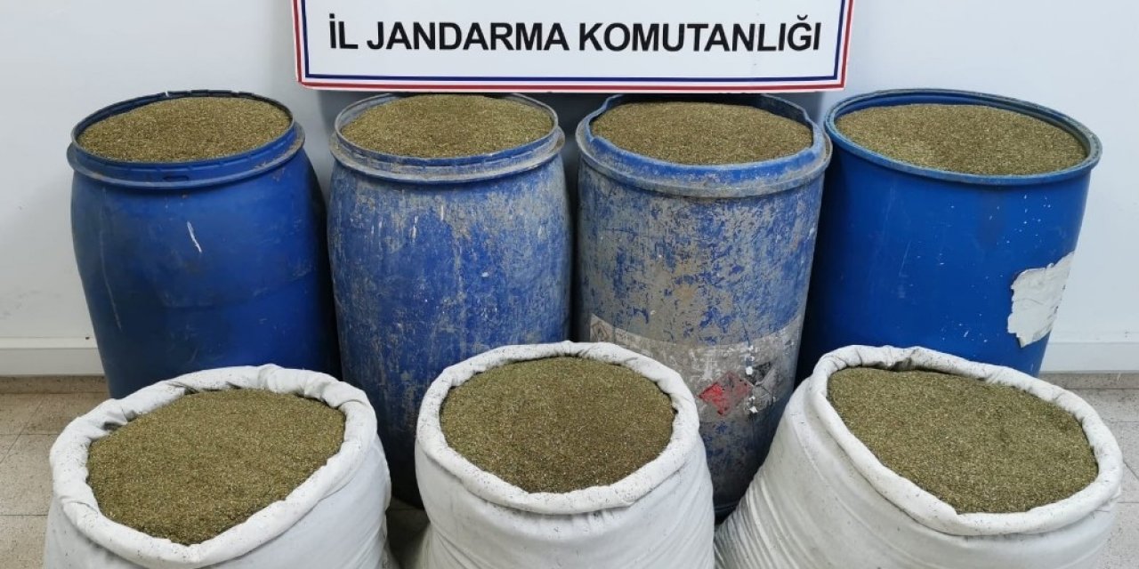 Bingöl’de 504 kilo esrar ele geçirildi