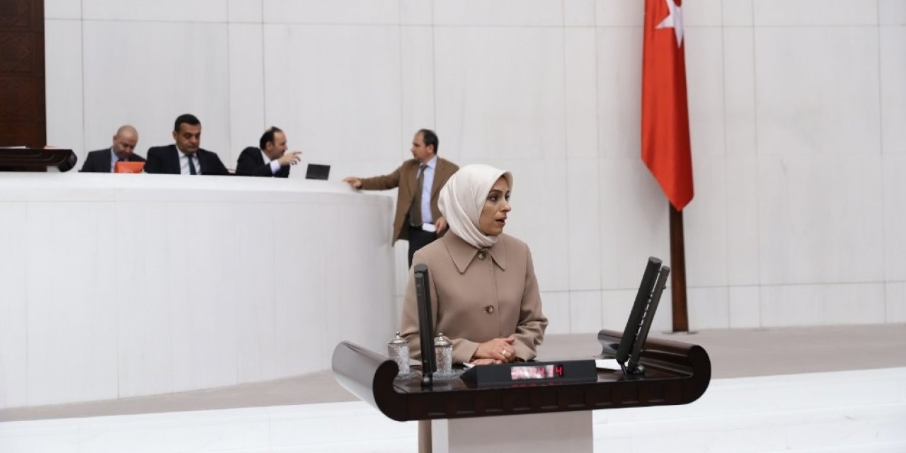 AK Parti MKYK Üyesi ve Erzurum Milletvekili Zehra Taşkesenlioğlu Ban, TBMM genel kurulunda konuştu