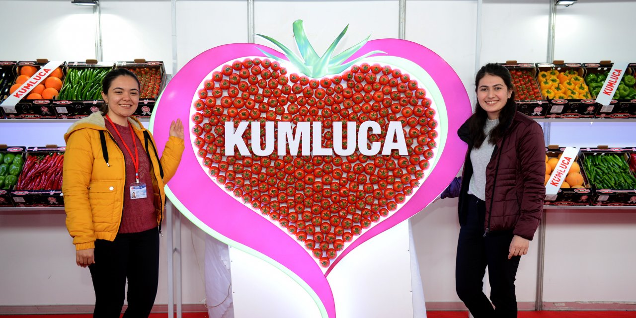Kumluca'da Domates Yetiştiriciliği ve Teknolojileri Fuarı açıldı