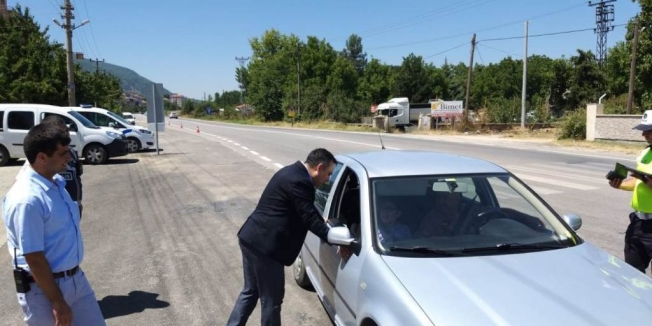 Kaymakam Halim, güvenlik denetimlerini değerlendirdi