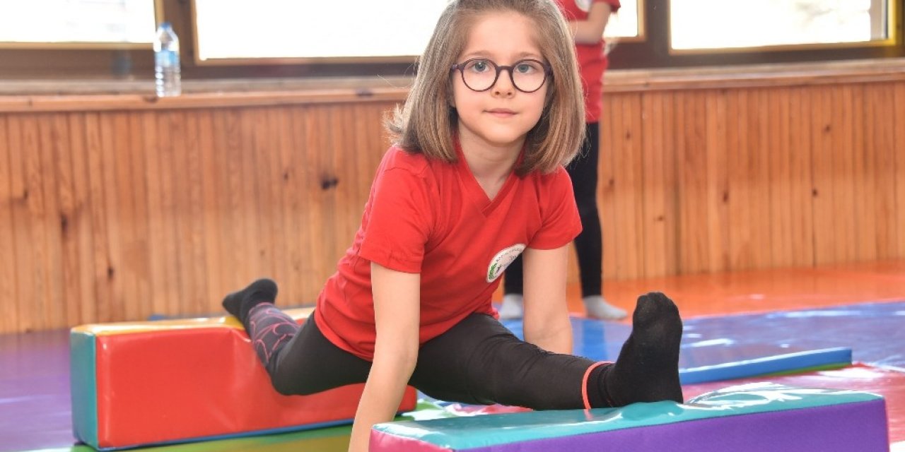 Miniklere ücretsiz jimnastik kursu