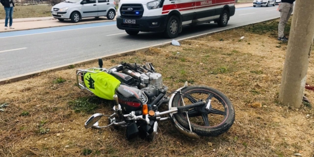 Konya'da otomobille motosiklet çarpıştı: 1 ölü, 2 yaralıı