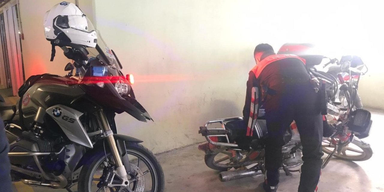 İzmir’den çalınan motosiklet Manisa’da bulundu