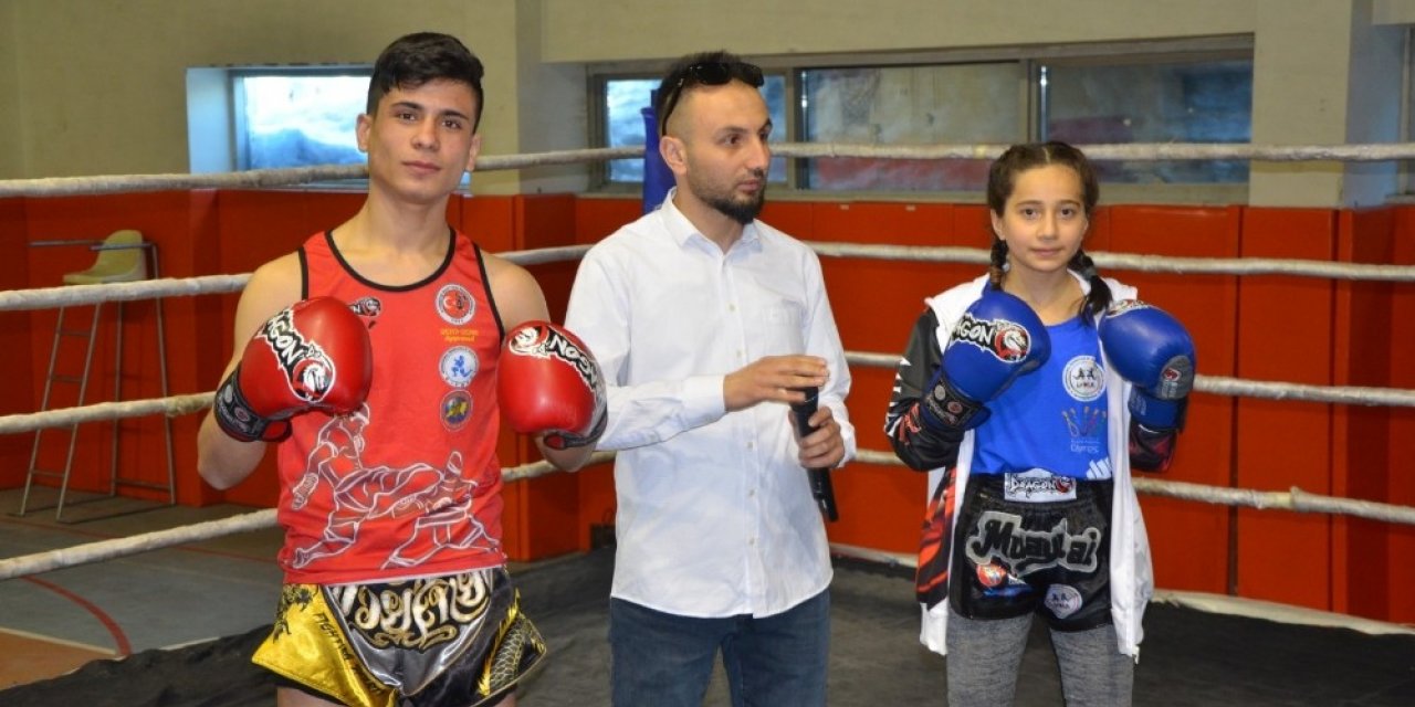 Hakkari’de Okullar Arası “Muay Thai” yarışması düzenlendi