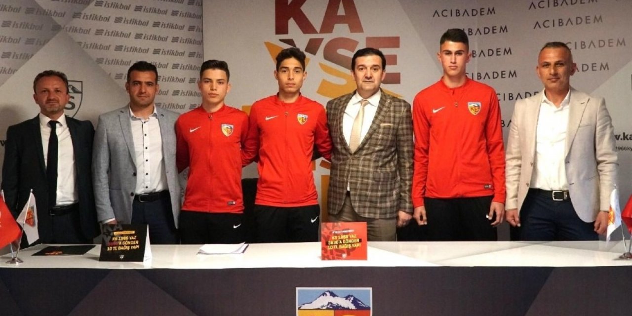 Kayserispor 3 futbolcu ile sözleşme yaptı