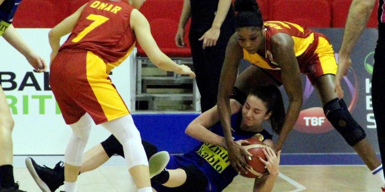Kadınlar Basketbol Süper Ligi: Galatasaray: 80 - Fenerbahçe: 77