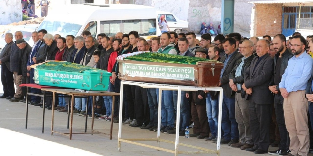 Kazada ölen genç çift toprağa verildi