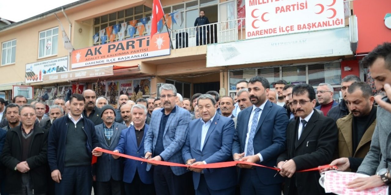 Milletvekili Fendoğlu, Darende’de ilçe binasının açılışına katıldı