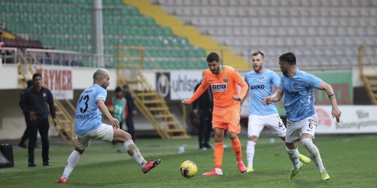 Süper Lig: Alanyaspor: 1 - Gaziantep FK: 0 (Maç sonucu)