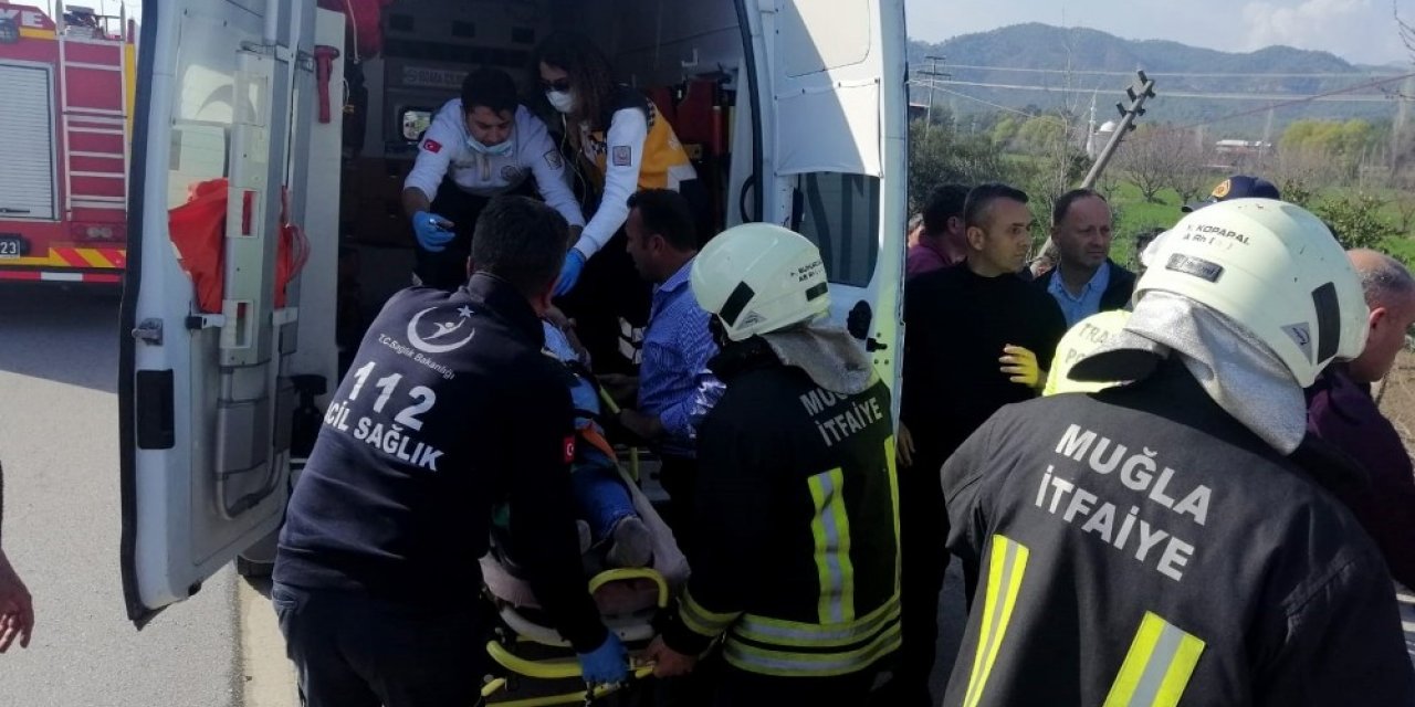 Seydikemer’de trafik kazası 6 yaralı