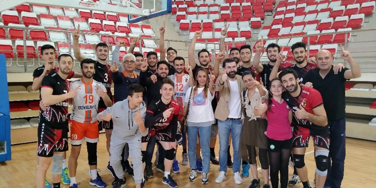 Erzin Yeşilkent Spor Voleybol Takımı 1. Lig’de