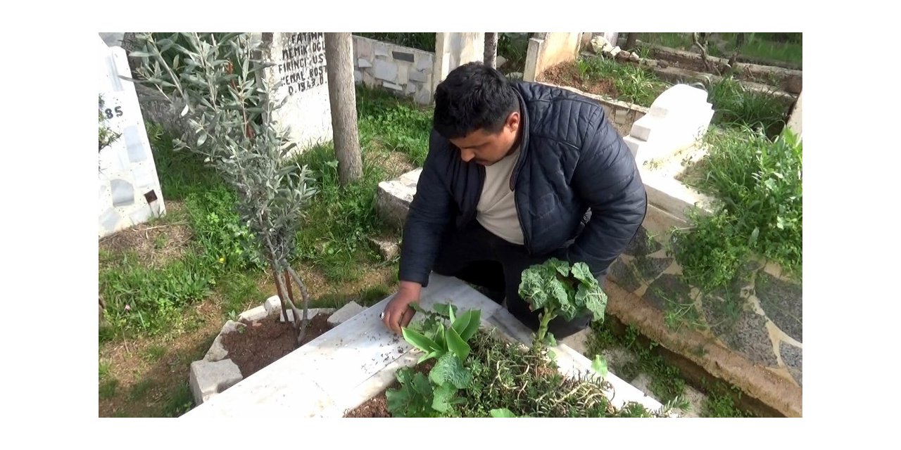 Sivil şehidin mezar taşını çaldılar