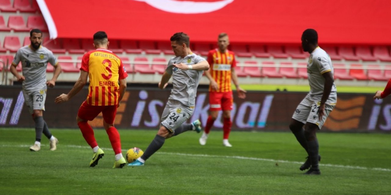 Süper Lig: Hes Kablo Kayserispor: 2 - Yeni Malatyaspor: 1 (Maç sonucu)