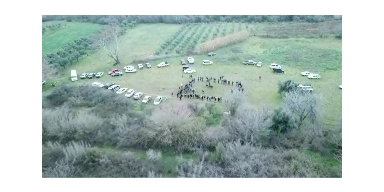 Manisa’da köpek dövüşüne dronlu baskın