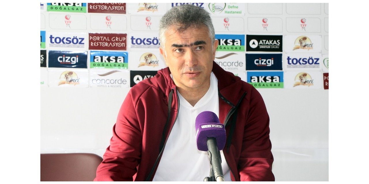 Hatayspor - Ümraniyespor maçının ardından