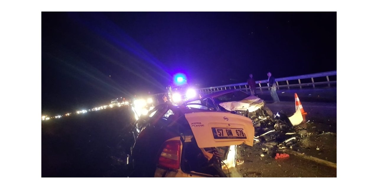 Sinop’ta trafik kazası: 4 ölü, 6 yaralı