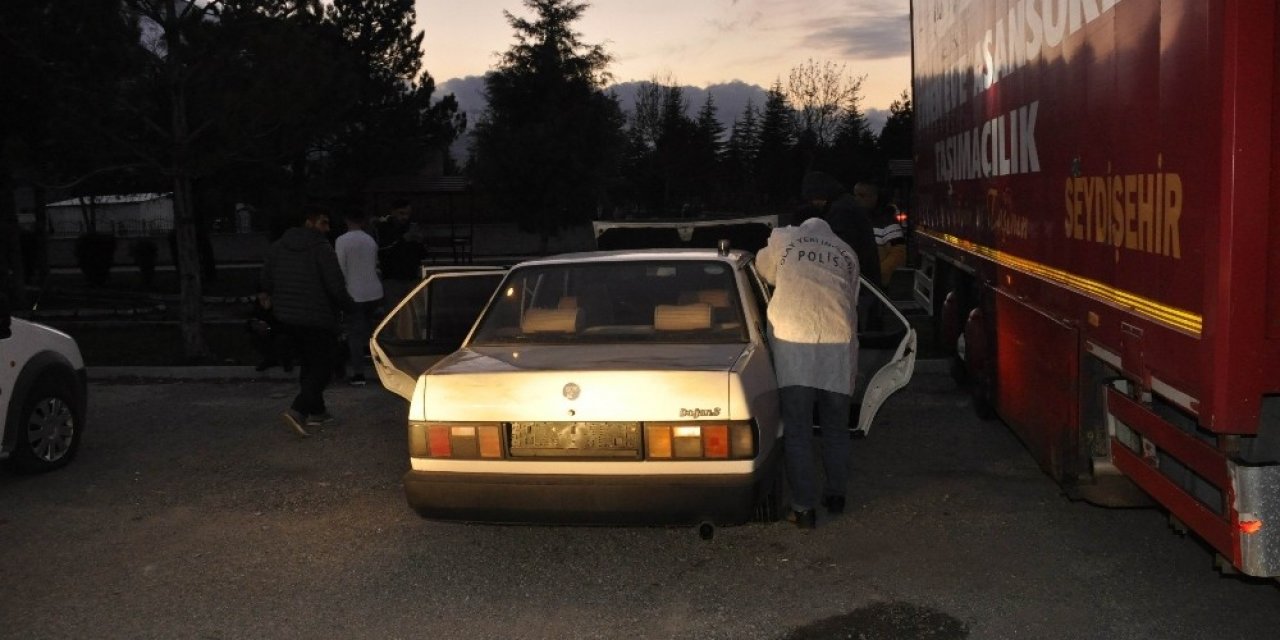 Konya’da çalınan otomobil terk edilmiş halde bulundu