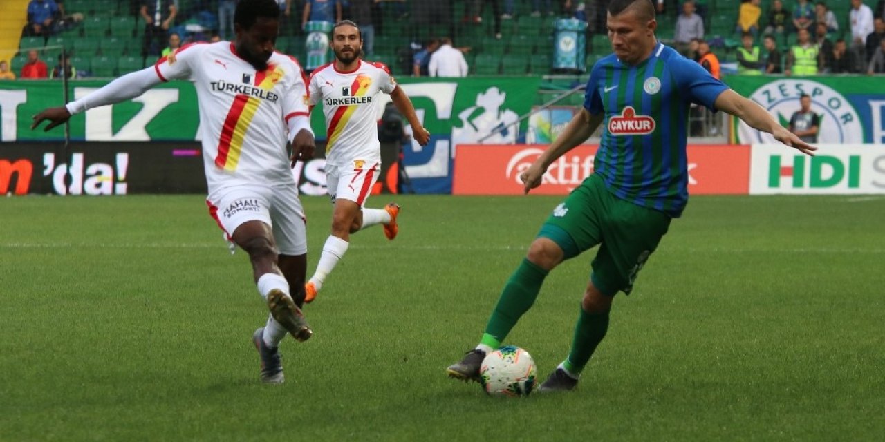 Göztepe ve Rizespor 14. randevuda