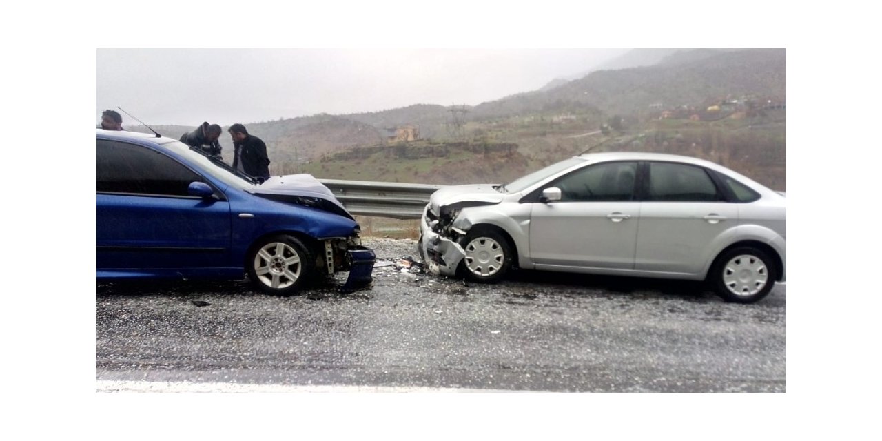 Siirt’te trafik kazası: 6 yaralı