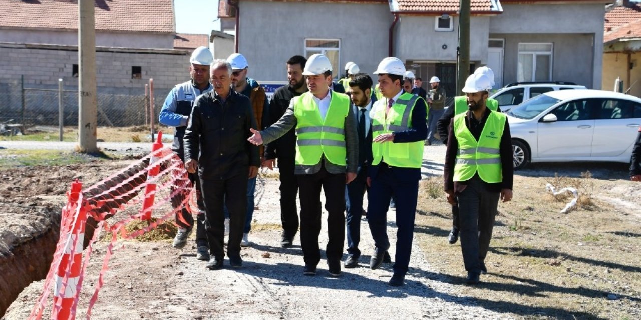 Aksaray Hürriyet Mahallesi doğal gaza kavuşuyor