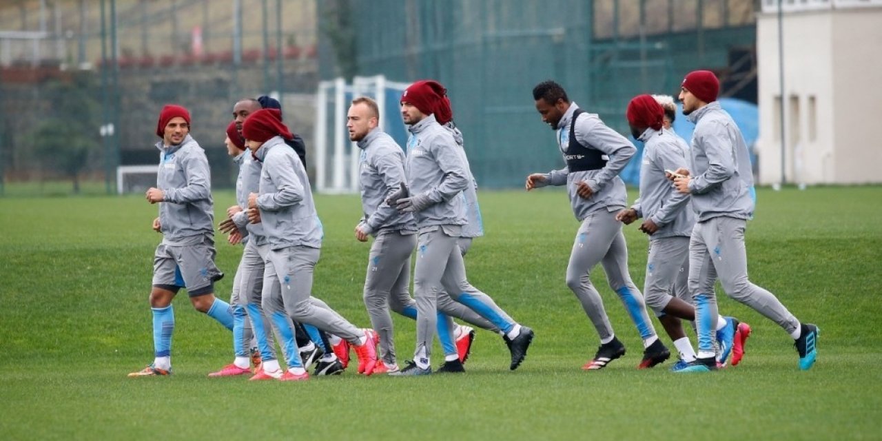 Trabzonspor, Göztepe maçı hazırlıklarına başladı