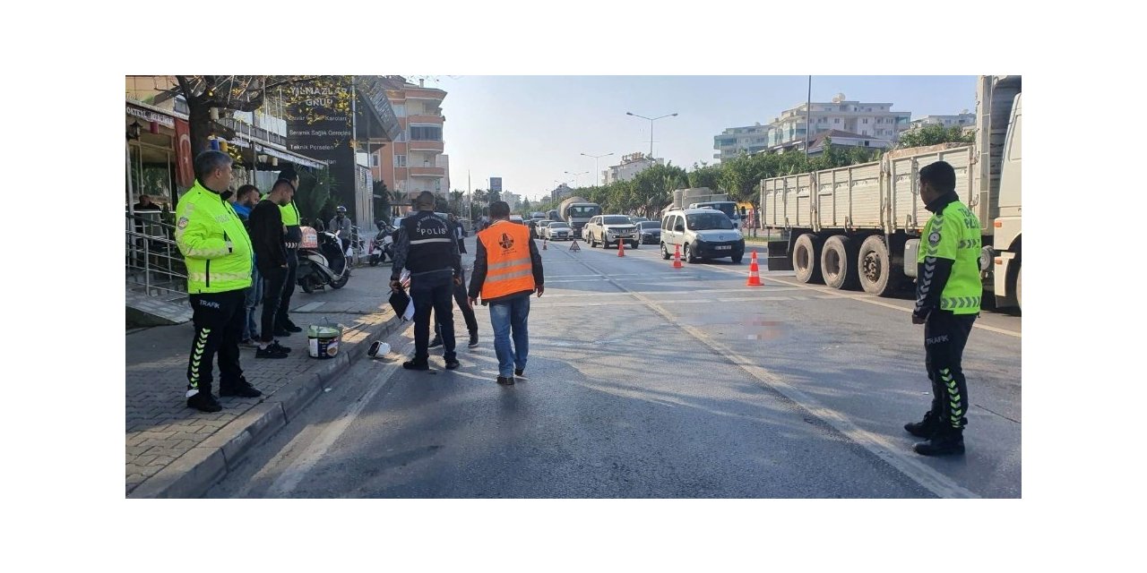 Alanya’da feci kaza: 1 ölü