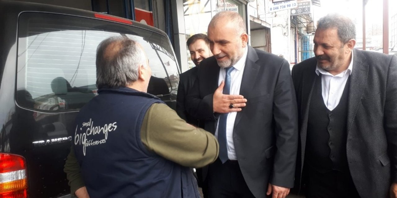 Sandıkçı: "Esnafımızın yanındayız"