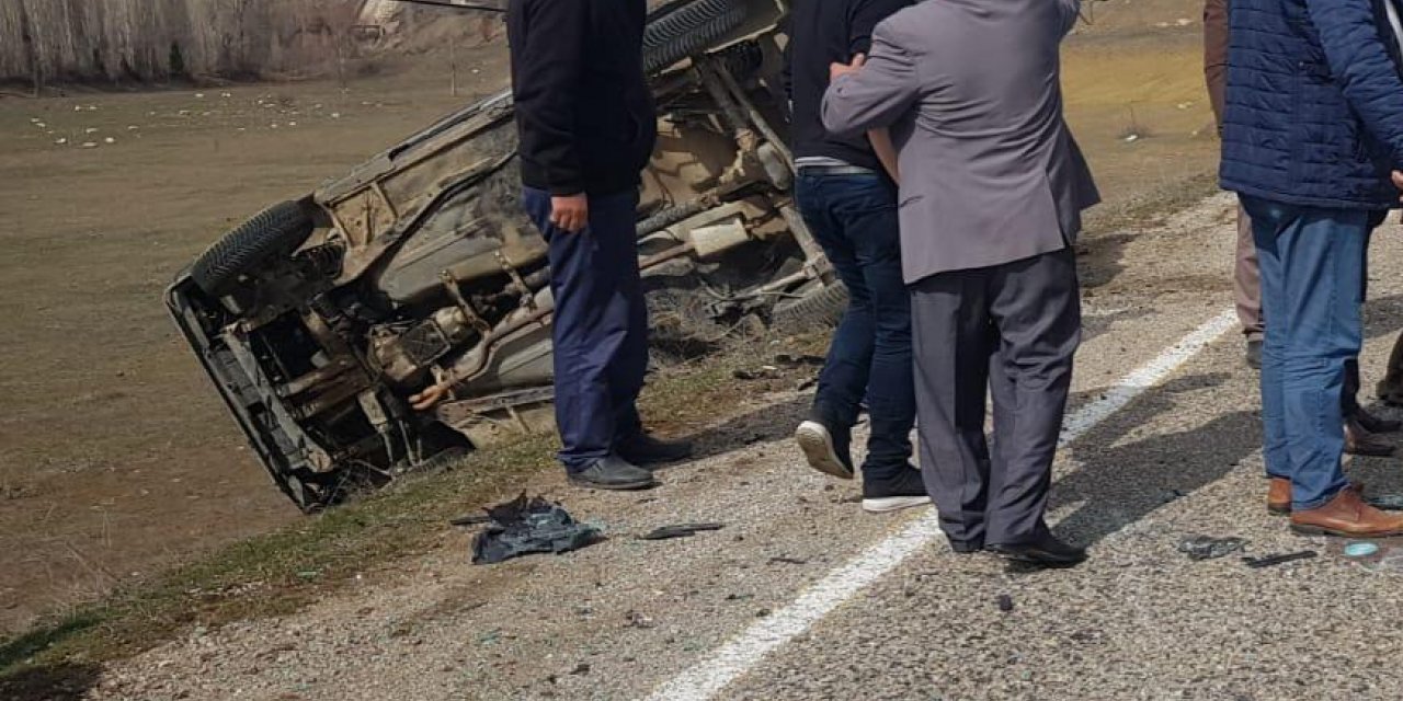 Gümüşhane'de otomobil devrildi: 9 yaralı