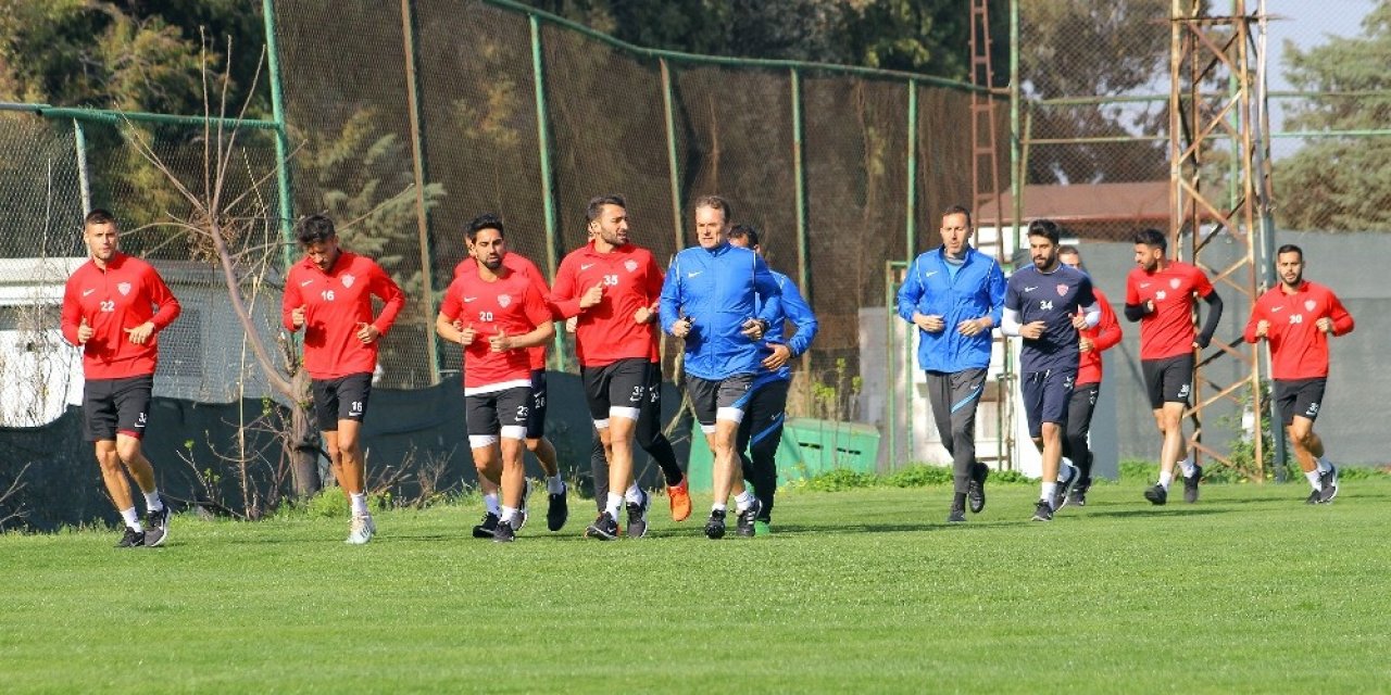 Hatayspor, İstanbulspor maçının hazırlıklarına başladı
