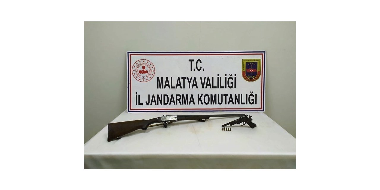 Malatya’da silah kaçakçılığı