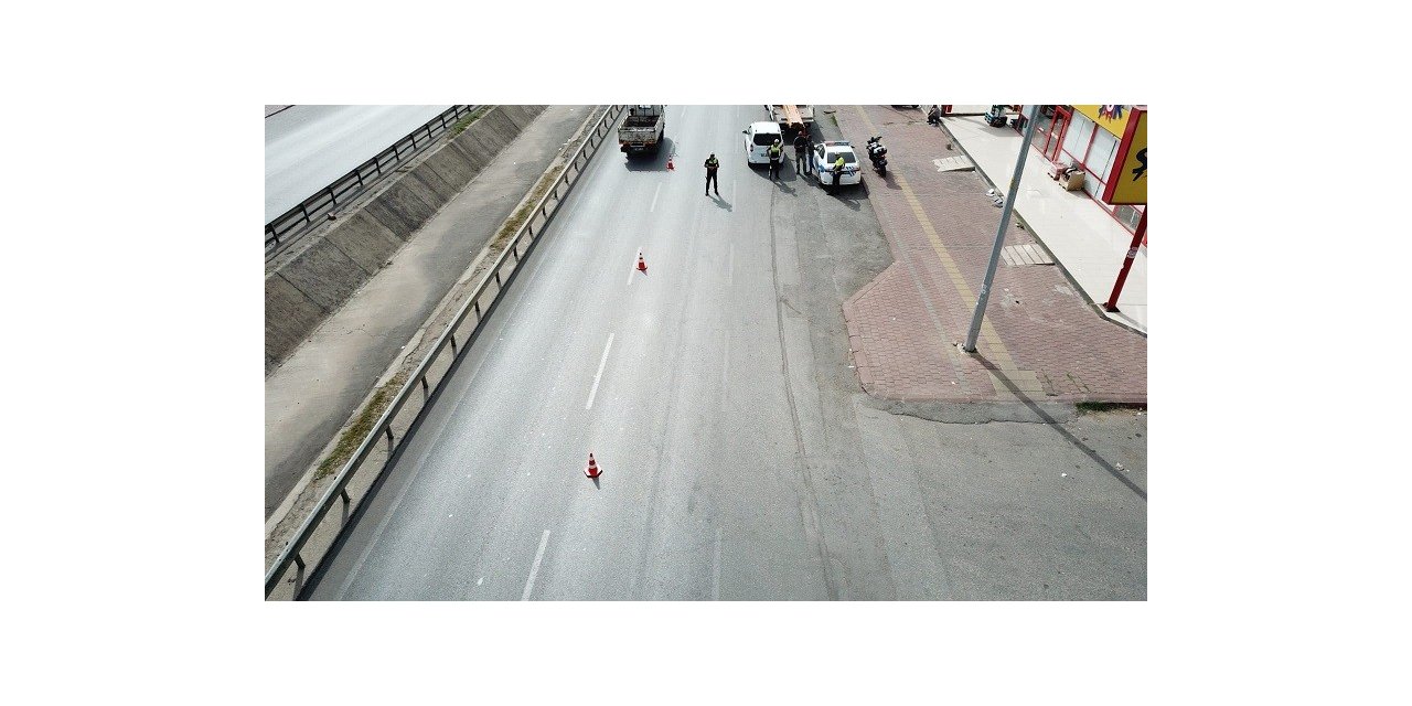 Antalya’da “Havadan Özel Trafik Denetimi”
