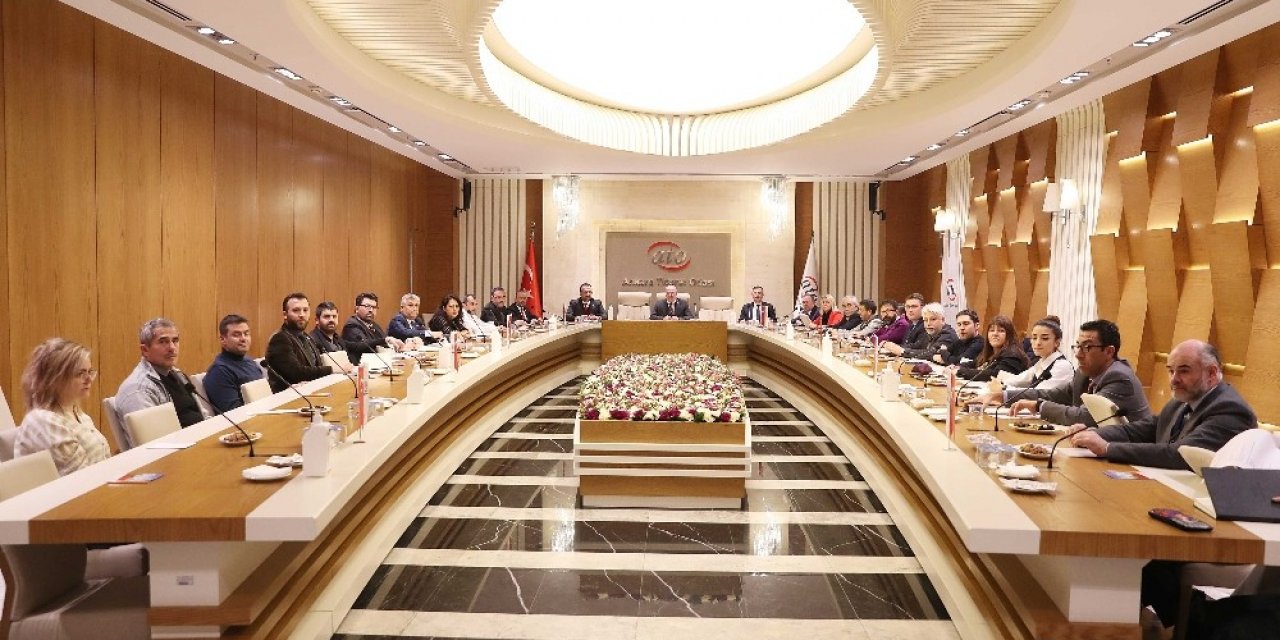 ATO’da virüs tedbirli toplantı