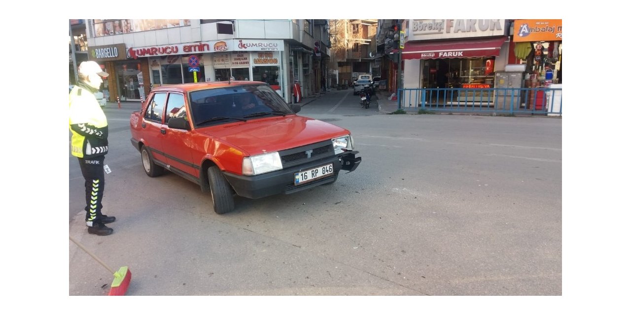 Bursa’da trafik kazası: 1 yaralı