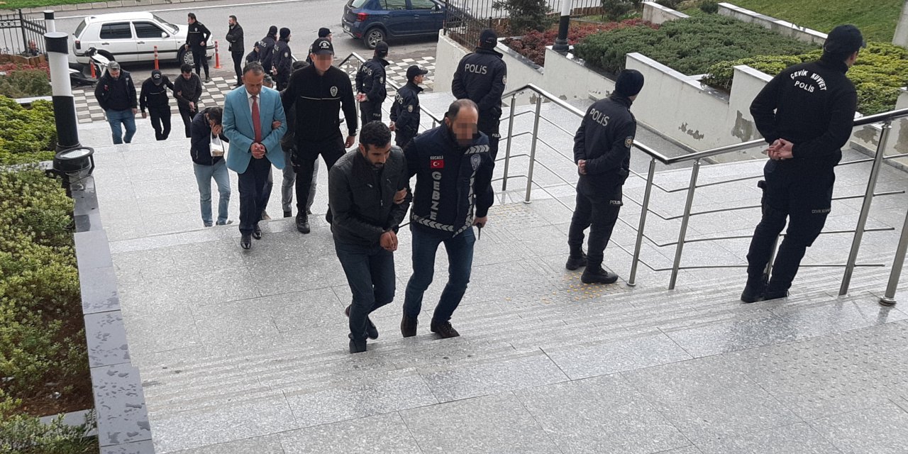 Kocaeli merkezli dolandırıcılık operasyonunda 7 şüpheli tutuklandı