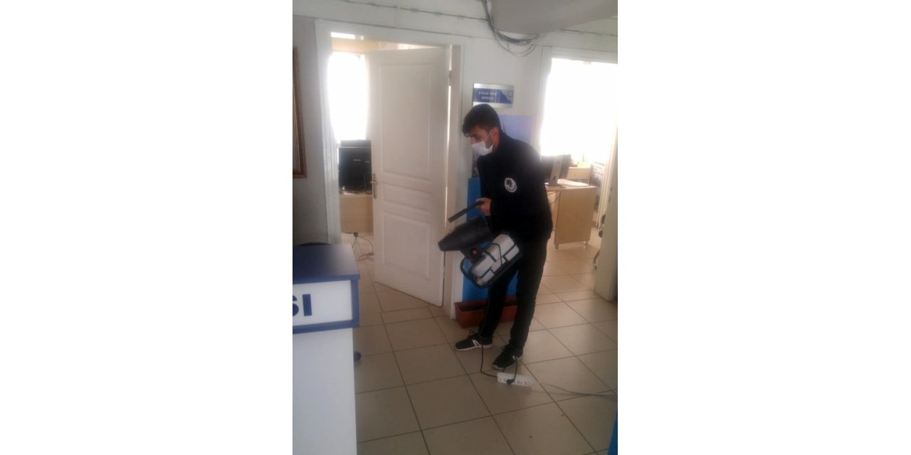 Ankara’da karakollar ve polis noktaları dezenfekte ediliyor
