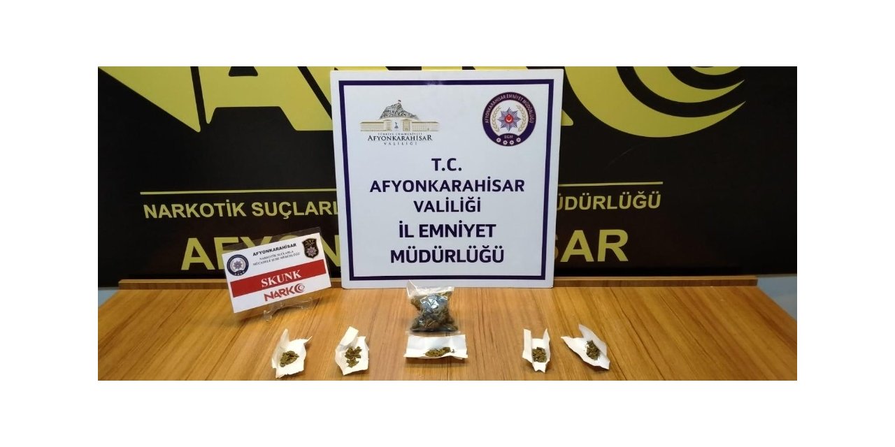 Üzerinde uyuşturucu madde çıkan kişi tutuklandı