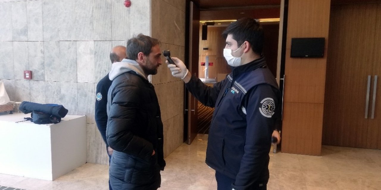 TFF’de tüm çalışanlar ve misafirler kontrolden geçirildi