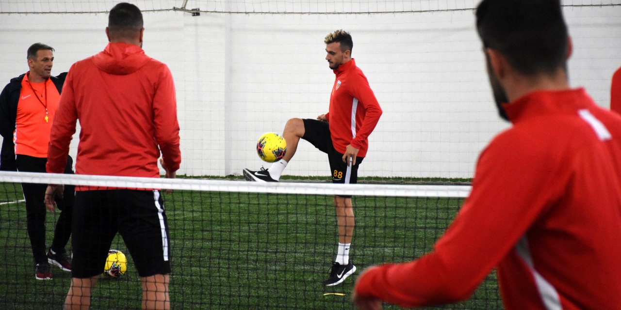 Kayserispor, Fenerbahçe maçının hazırlıklarını sürdürdü