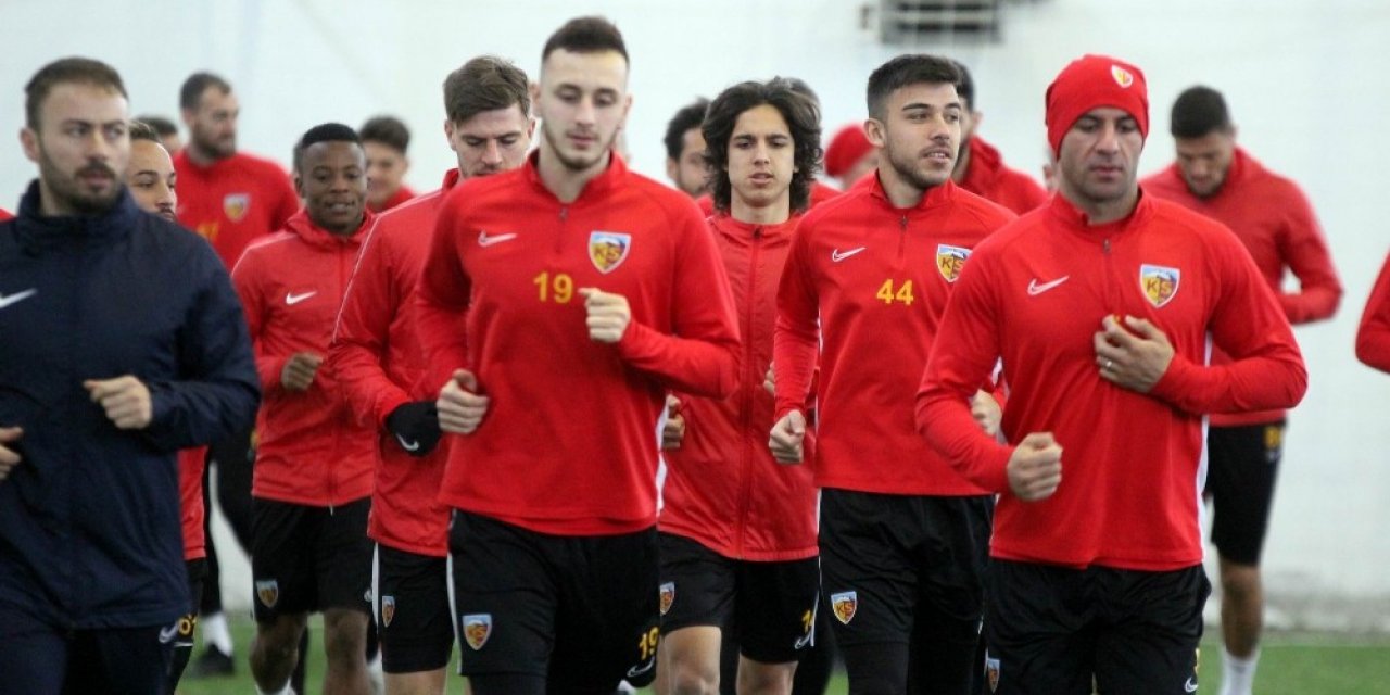 Kayserispor’da Fenerbahçe hazırlıkları devam ediyor