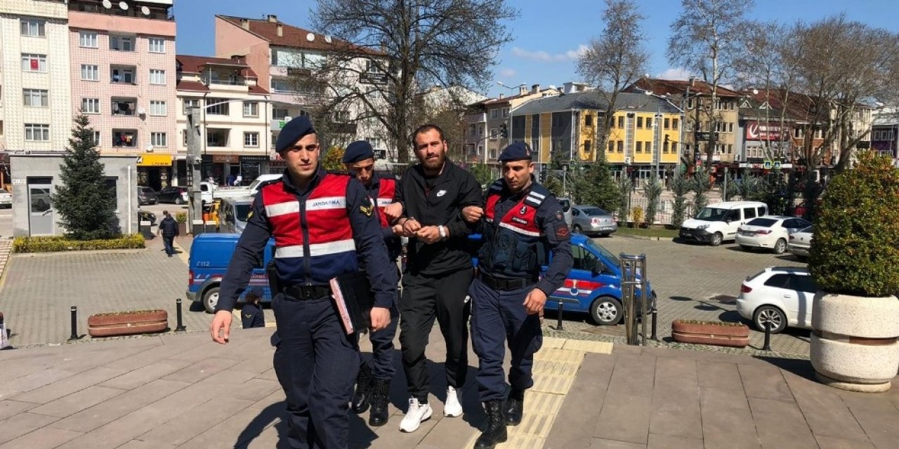 Cezaevi firarisi suç makinesi meyve bahçesinde yakalandı