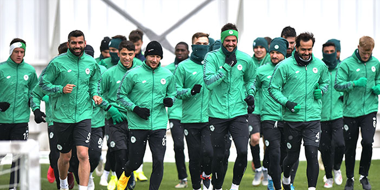 Konyaspor, Gençlerbirliği maçı hazırlıklarına başladı