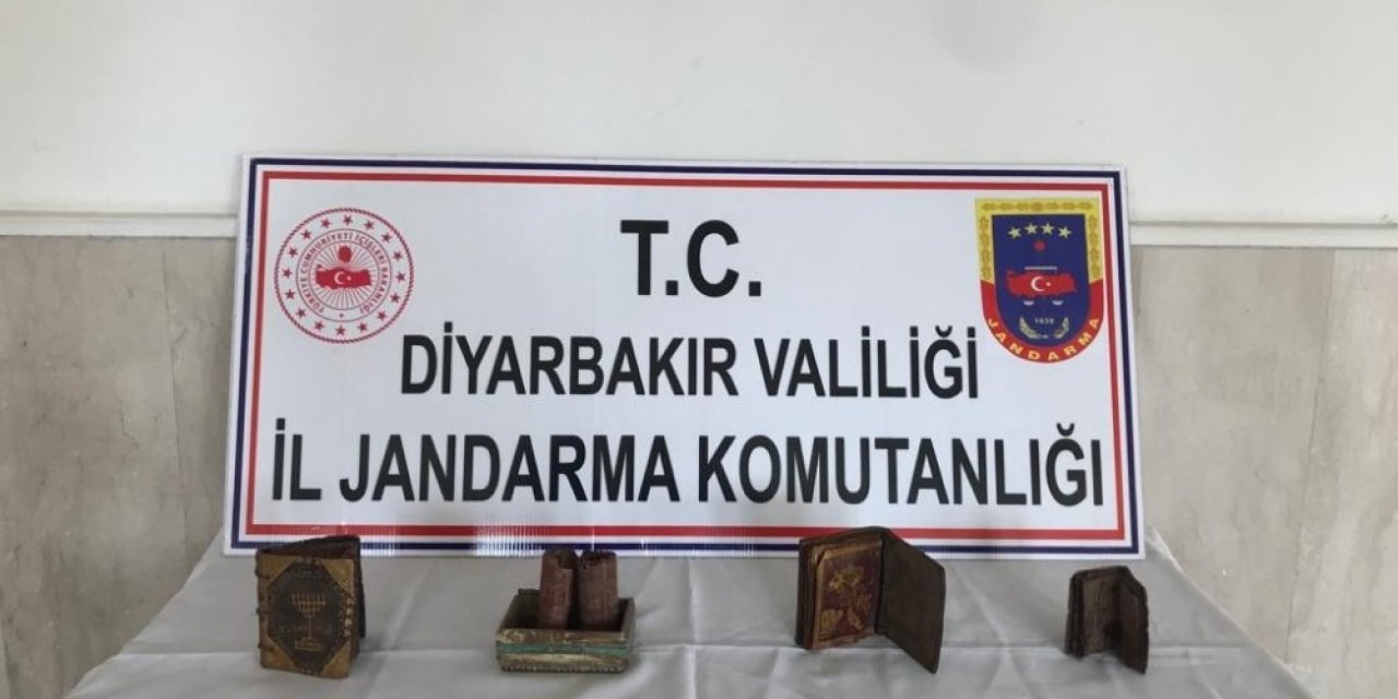Diyarbakır’da tarihi eser kaçakçılarına suçüstü