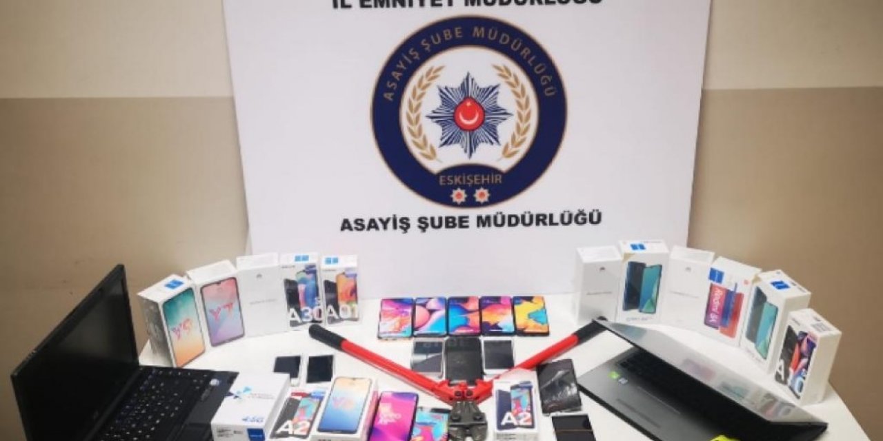 Cep telefonu hırsızı yakalandı