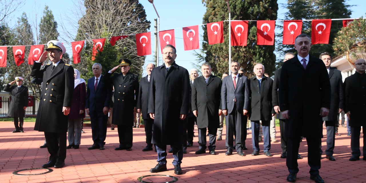 18 Mart Şehitleri Anma Günü ve Çanakkale Deniz Zaferi'nin 105. yıl dönümü