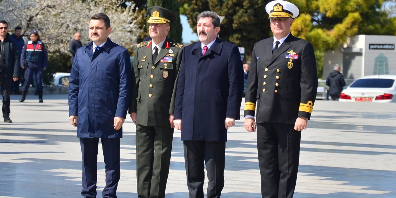 18 Mart Şehitleri Anma Günü ve Çanakkale Deniz Zaferi'nin 105. yıl dönümü