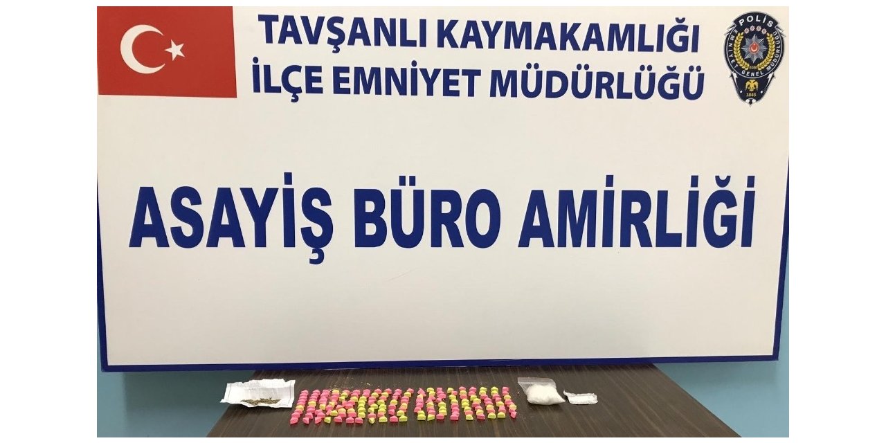Tavşanlı’da uyuşturucu operasyonu: 2 gözaltı