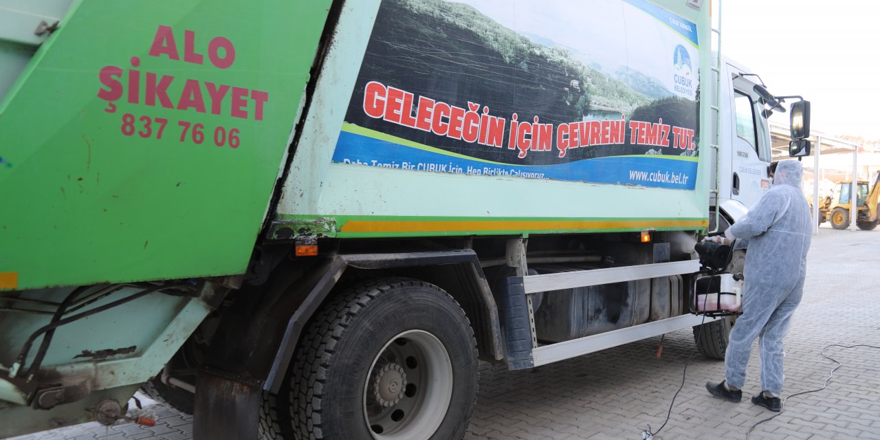 Çubuk ilçesinde koronovirüs tedbirleri