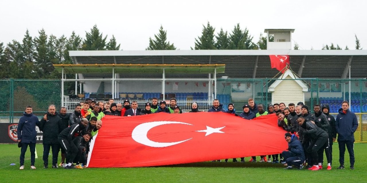 Gaziantep FK Ankaragücü maçına hazırlanıyor